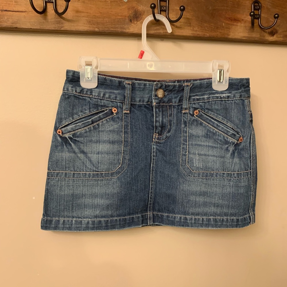 American Eagle Denim Mini Skirt